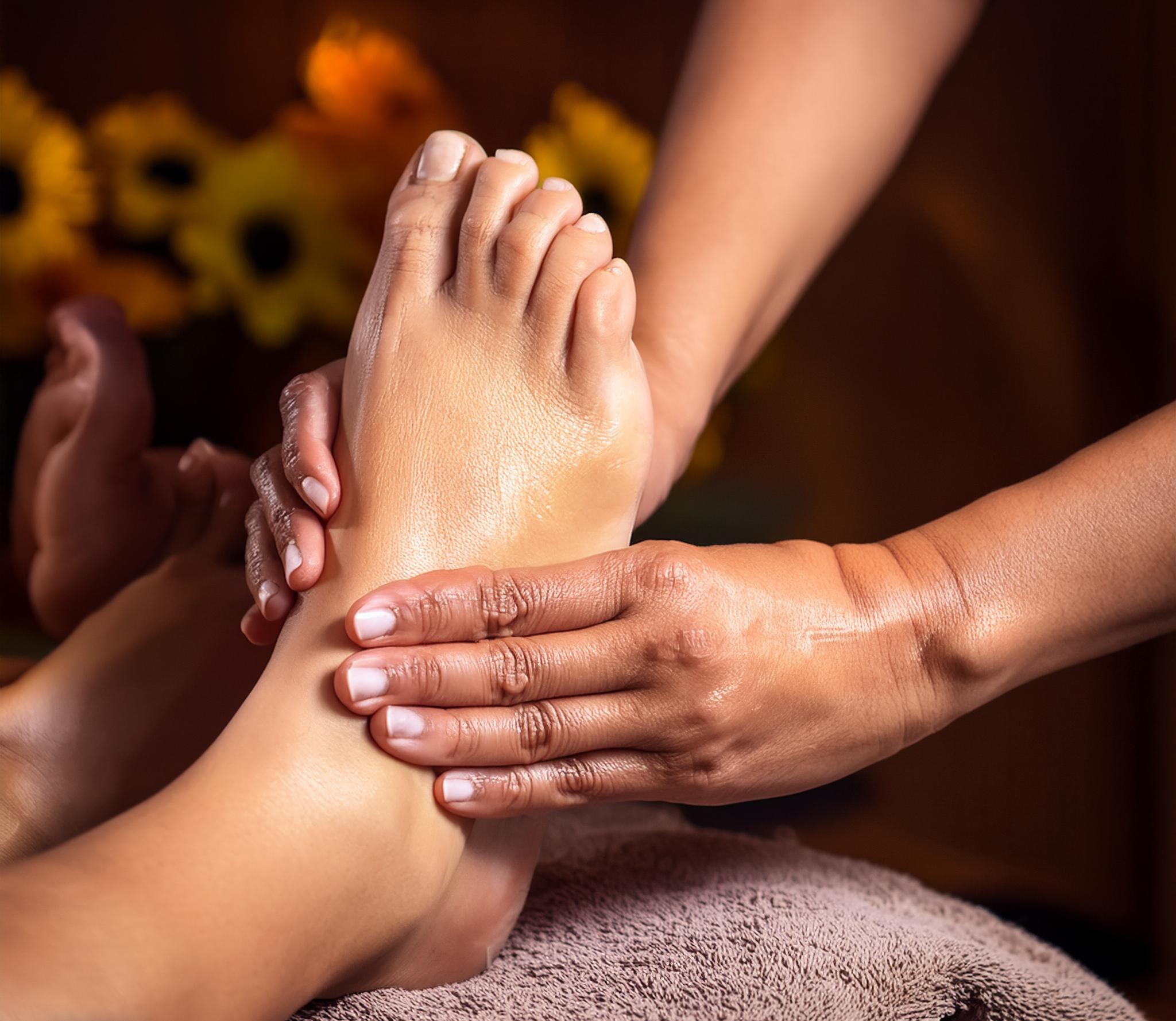 Fußreflexzonenmassage